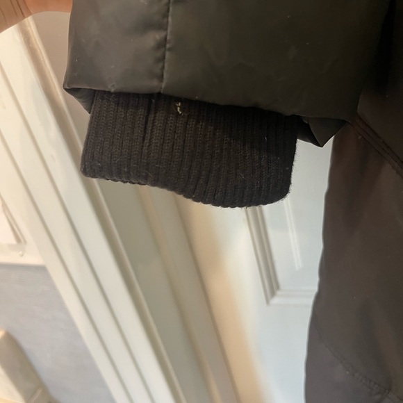 London Fog Down Parka Puffer Coat with Faux Fur Hood - Picture 5 of 16